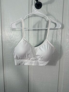 Kalon White Adjustable Strap Bra Size 2X EUC